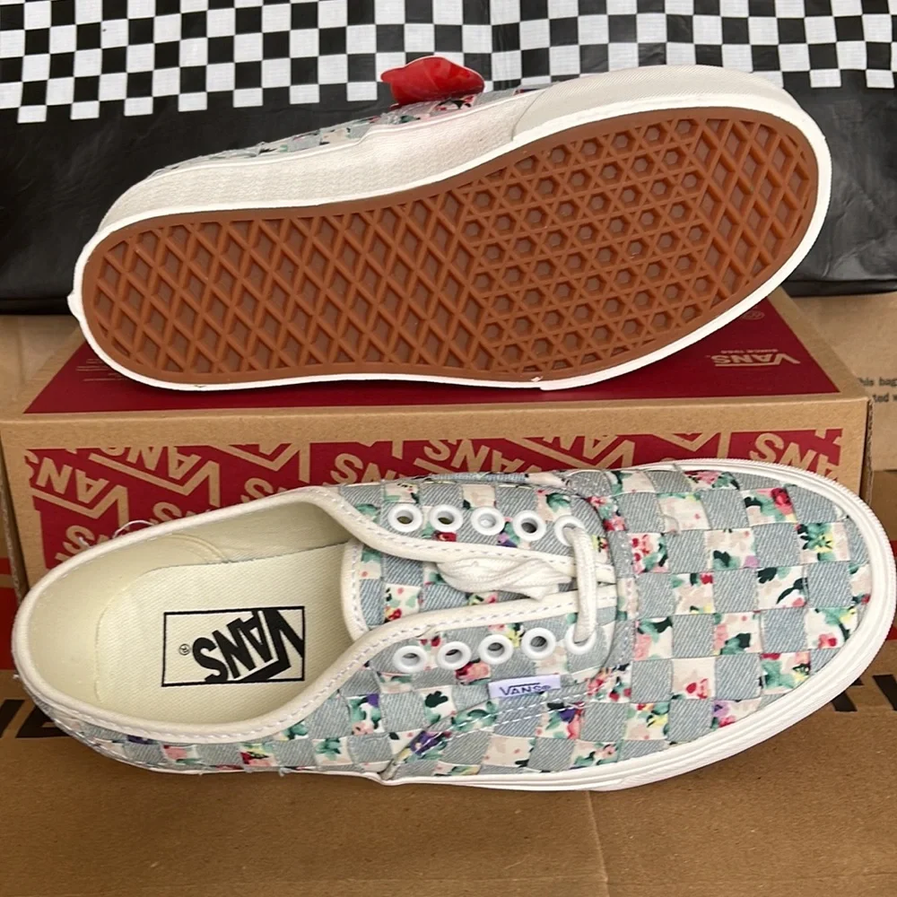 Vans Authentic Stacked Woven Floral/Multi Men’s sneakers-platforms - Picture 5 of 16